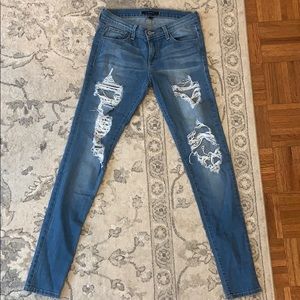 Distressed Flying Monkey Jeans